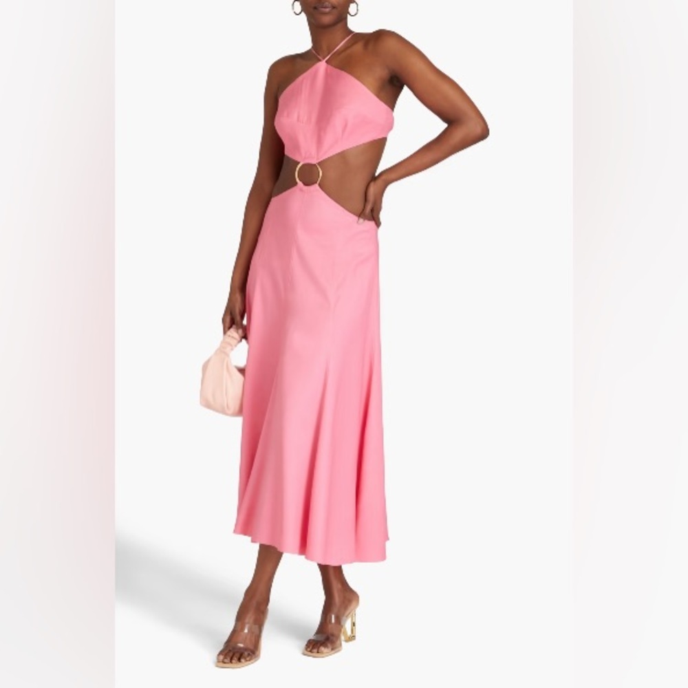 NWT Cult Gaia Nadeesha Dress in Blossom Pink - Picture 1 of 10
